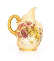 A Royal Worcester two-handled vase, 1895, Rd 214561