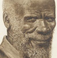 Gerard Bhengu; Portrait of a Smiling Man