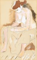 Irma Stern; Seated Nude