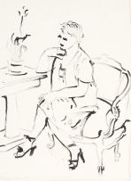 David Hockney; Celia Elegant
