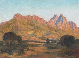 Jacob Hendrik Pierneef; Jonkershoek Mountains, Stellenbosch