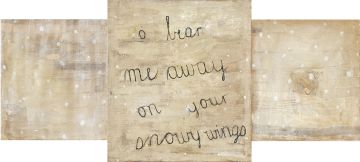 Vivienne Koorland; O Bear Me Away On Your Snowy Wings, triptych