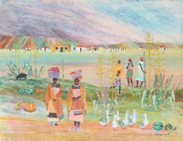 Catherine Paynter; Transkei Landscape