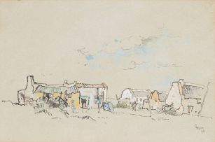 Gregoire Boonzaier; Cottages, Arniston