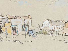 Gregoire Boonzaier; Cottages, Arniston