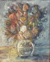 Christo Coetzee; Vase of Flowers