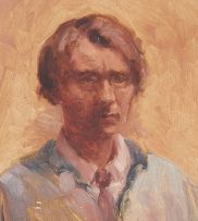 Allerley Glossop; Self Portrait