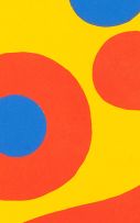 Alexander Calder; Untitled (Orange and Blue Spheres)