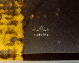 A Rosenthal Studio Line Andy Warhol yellow glass plate