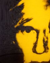 A Rosenthal Studio Line Andy Warhol yellow glass plate