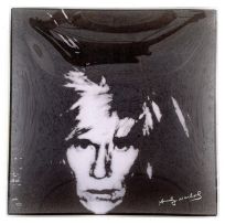 A Rosenthal Studio Line Andy Warhol purple glass plate