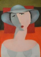 Pieter van der Westhuizen; Woman in a Hat
