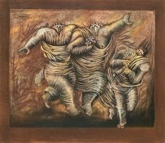Sydney Kumalo; Three Dancing Figures