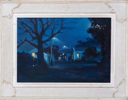 Don (Donald James) Madge; Street Scene at Night