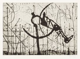 William Kentridge; Zeno II: including Planes; Chairs; Soldiers/Italian Front; Prosthetic Leg; Caged Panther; Bowlers and Man/Woman