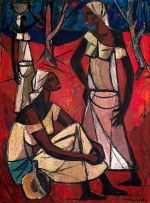 Maurice van Essche; Congolese Figures