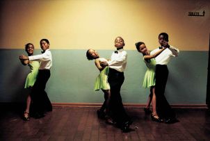 Jodi Bieber; One Two Three And... The Ennerdale Academy Of Dance, Ennerdale, South Of Johannesburg, 1997