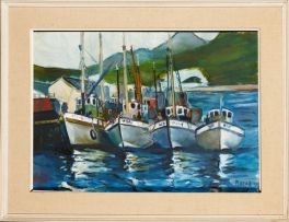 Kenneth Baker; Boats at the Dock