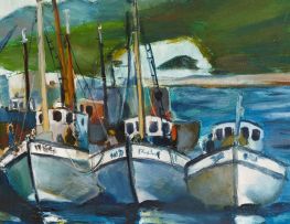 Kenneth Baker; Boats at the Dock