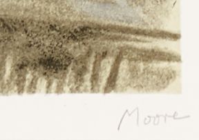 Henry Moore; Reclining Figure