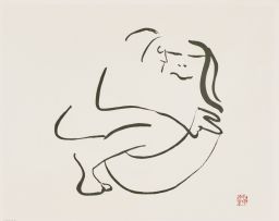 John Lennon; Four prints from Bag One Series including Hug, Dada Mama, Baby Grand and Bag One