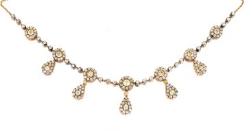 Victorian diamond necklet