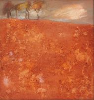 Gail Catlin; Landscape with Trees, a pair