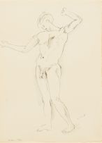 Walter Battiss; Male Nude