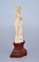 An Indian ivory figural group, first half 20th century