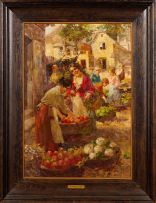 Witman Etelka Vizkeleti; Fruit Sellers