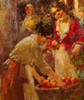 Witman Etelka Vizkeleti; Fruit Sellers