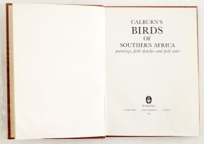Calburn, Simon; Calburn's Birds of Southern Africa: paintings, field sketches and field notes