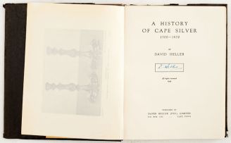 Heller, David; A History of Cape Silver, 1700-1870