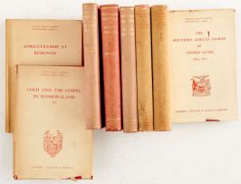 Wallis, J.P.R. (ed.); The Matabele Journals of Robert Moffat, 1829-1860, Volumes I and II