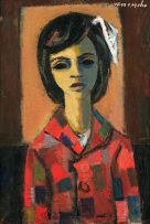 Maurice van Essche; Portrait of a Young Lady