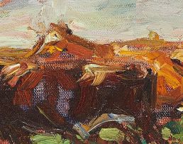 Adriaan Boshoff; Cattle in a Landscape