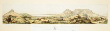 Thomas Bowler; Panorama of Cape Town and Surrounding Scenery