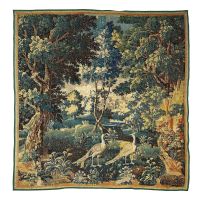 A Flemish verdure landscape tapestry, 18th century