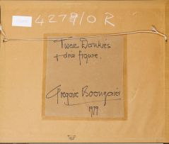 Gregoire Boonzaier; Twee Donkies en Drie Figure
