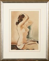 Nerine Desmond; Seated Nude, recto; Reclining Nude, verso