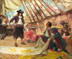 Arthur David McCormick; Samuel Pepys on Board Ship, May 13th 1660