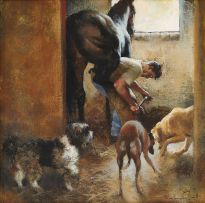 Mari Vermeulen-Breedt; Shadow Lassie en Toodles by die Hoefsmit, Bapsfontein