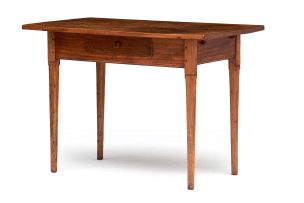 A Cape fruitwood and pine peg-top table, 19th century