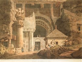 Henry Salt; Sandy Bay Valley in the Island of St Helena; The Town of Dixan in Abyssinia; Ruins of The Fort at Juanpore on the River Goomtee; The Town of Abha in Abyssinia; Riacotta in the Baramahal; and Ancient Excavations at Carli