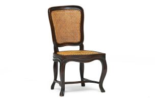 A Cape Louis XV-style stinkwood and caned side chair, late 18th century