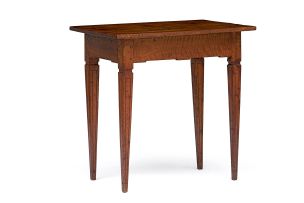 A Cape Neo-Classical satinwood and stinkwood side table, late 18th/early 19th century