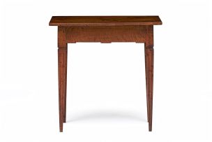 A Cape Neo-Classical satinwood and stinkwood side table, late 18th/early 19th century