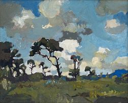 Gregoire Boonzaier; Approaching Storm, Kenilworth, C.P.