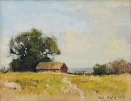 Errol Boyley; Landscape with Farmhouse