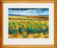 Helen Timm; Sunflower Field